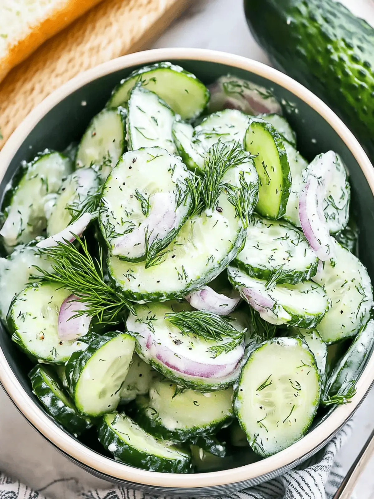 Cucumber Dill Salad That Will Refresh Your Summer Days