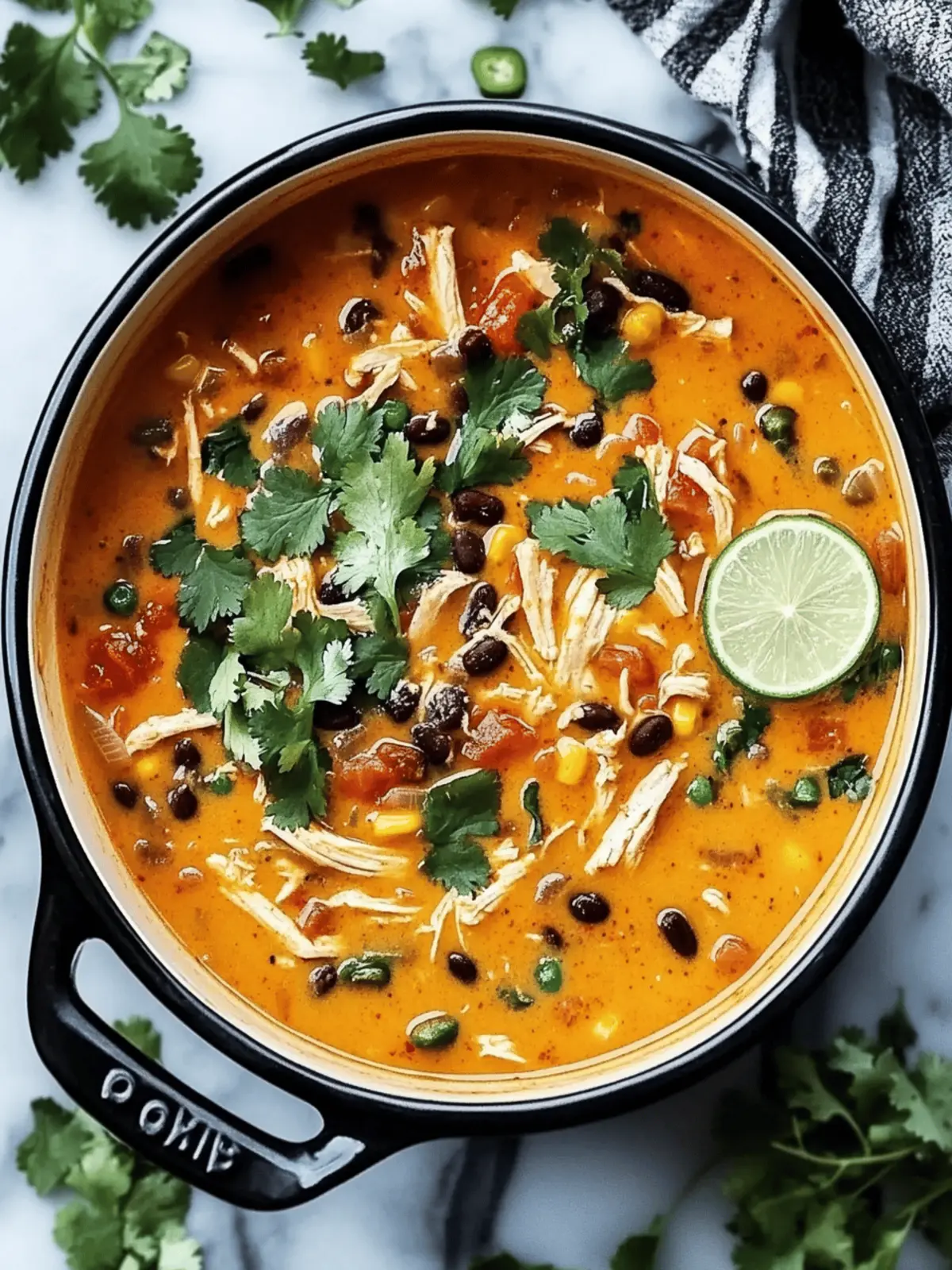 Heartwarming Chicken Enchilada Soup for Quick Comfort Meals
