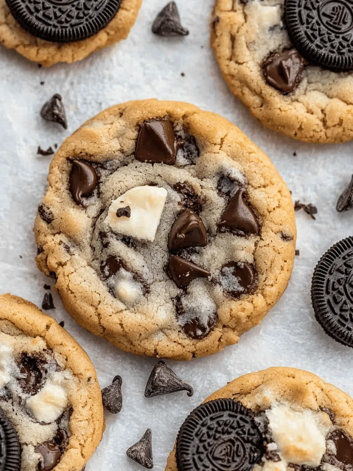 Oreo Chocolate chip Cookies