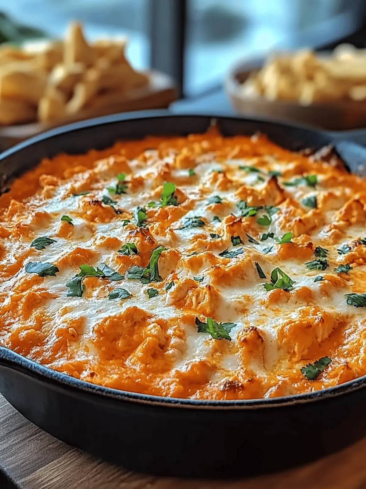 Buffalo Chicken Dip with Cream Cheese