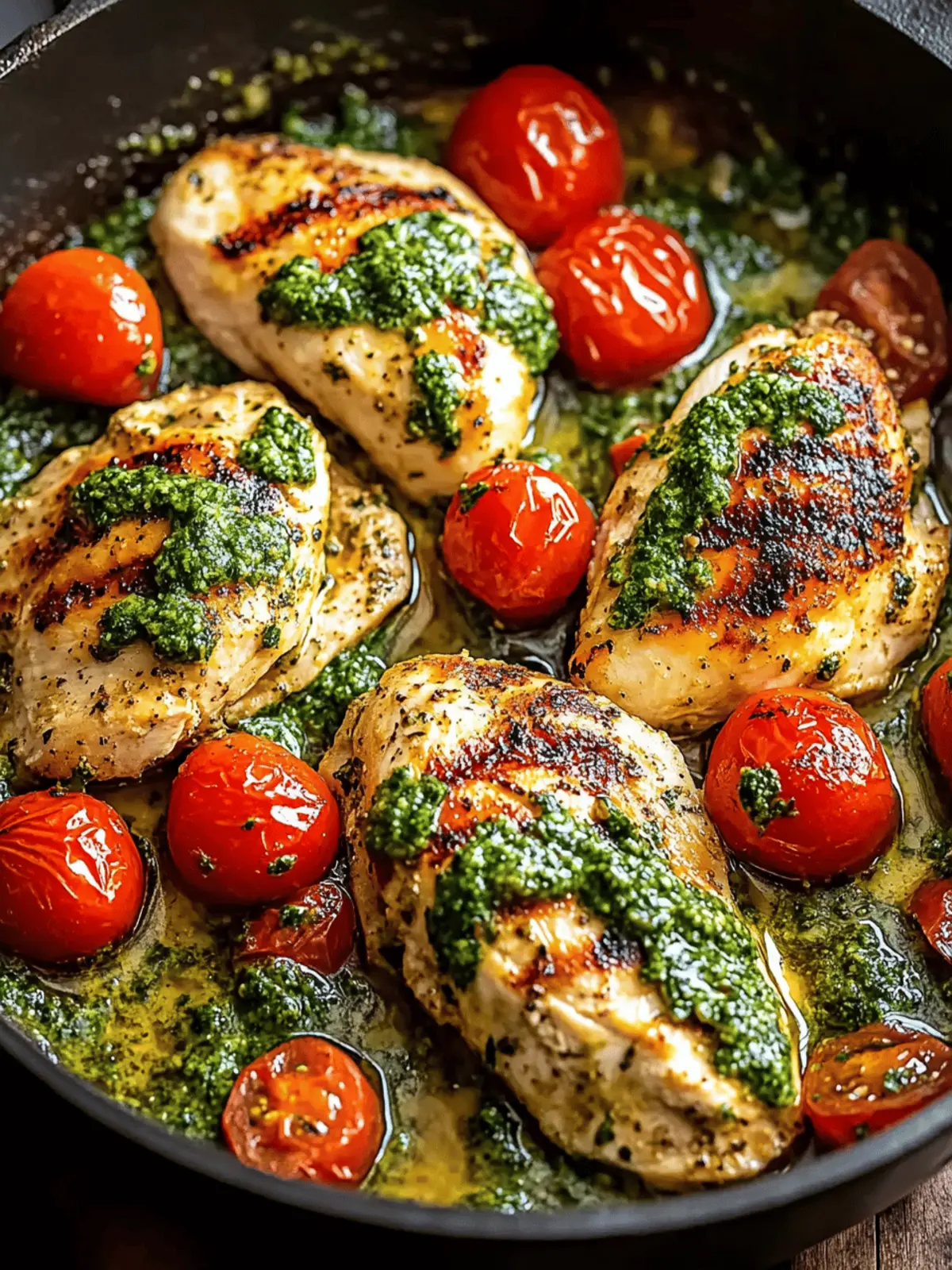 Creamy Pesto Chicken in 30 Minutes: Fast & Flavorful Delight