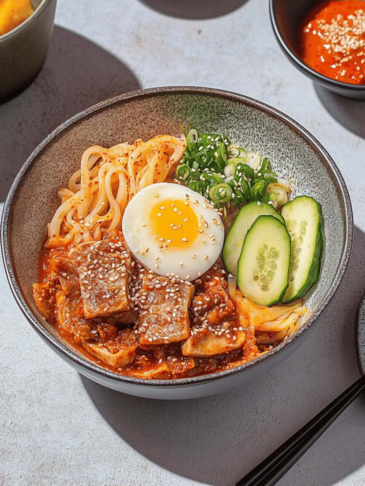 Savor Creamy Korean Ssamjang Pasta for a Flavor Boost