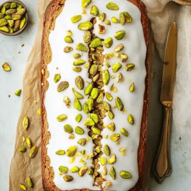 Pistachio Banana Bread