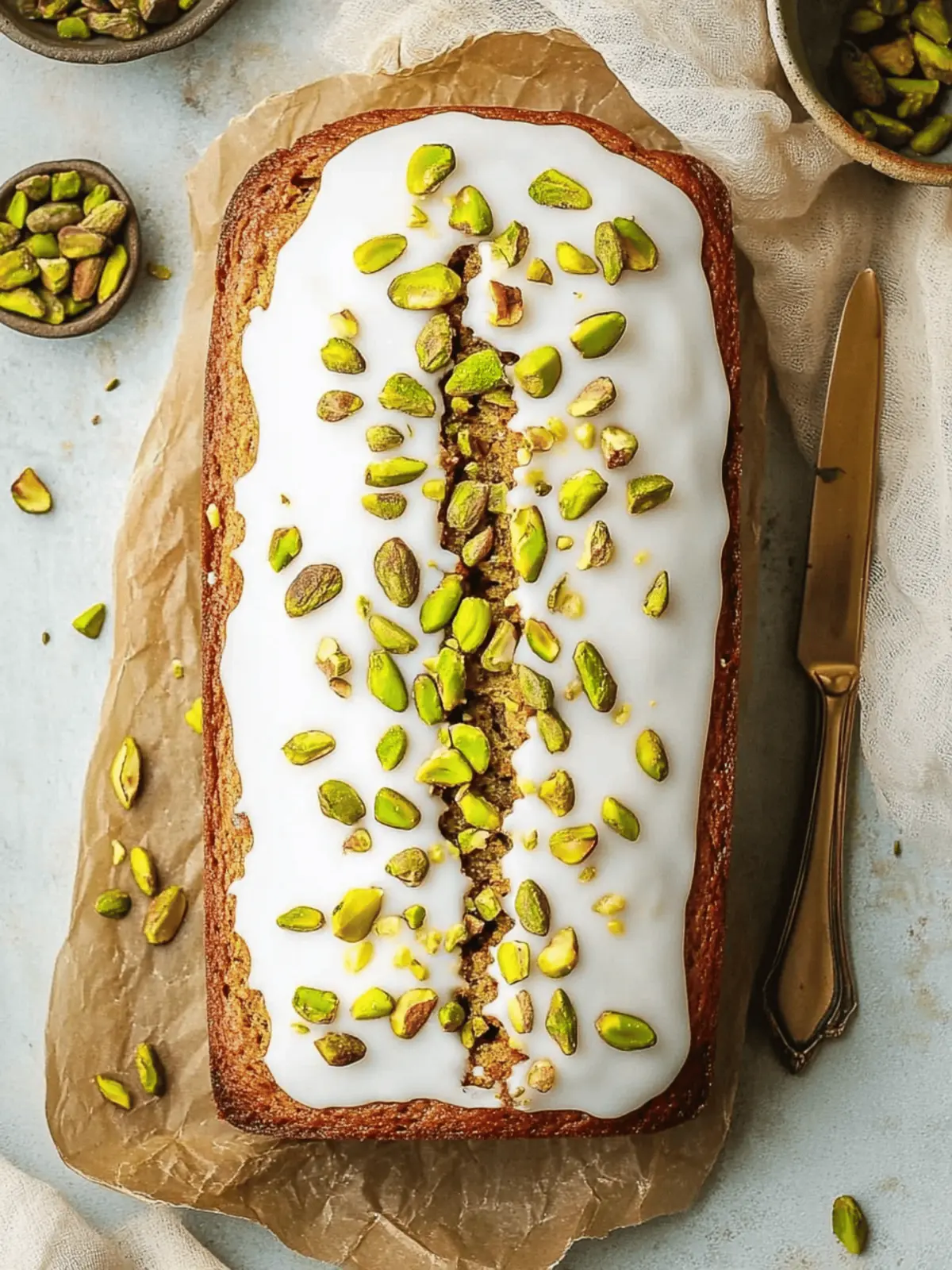 Pistachio Banana Bread