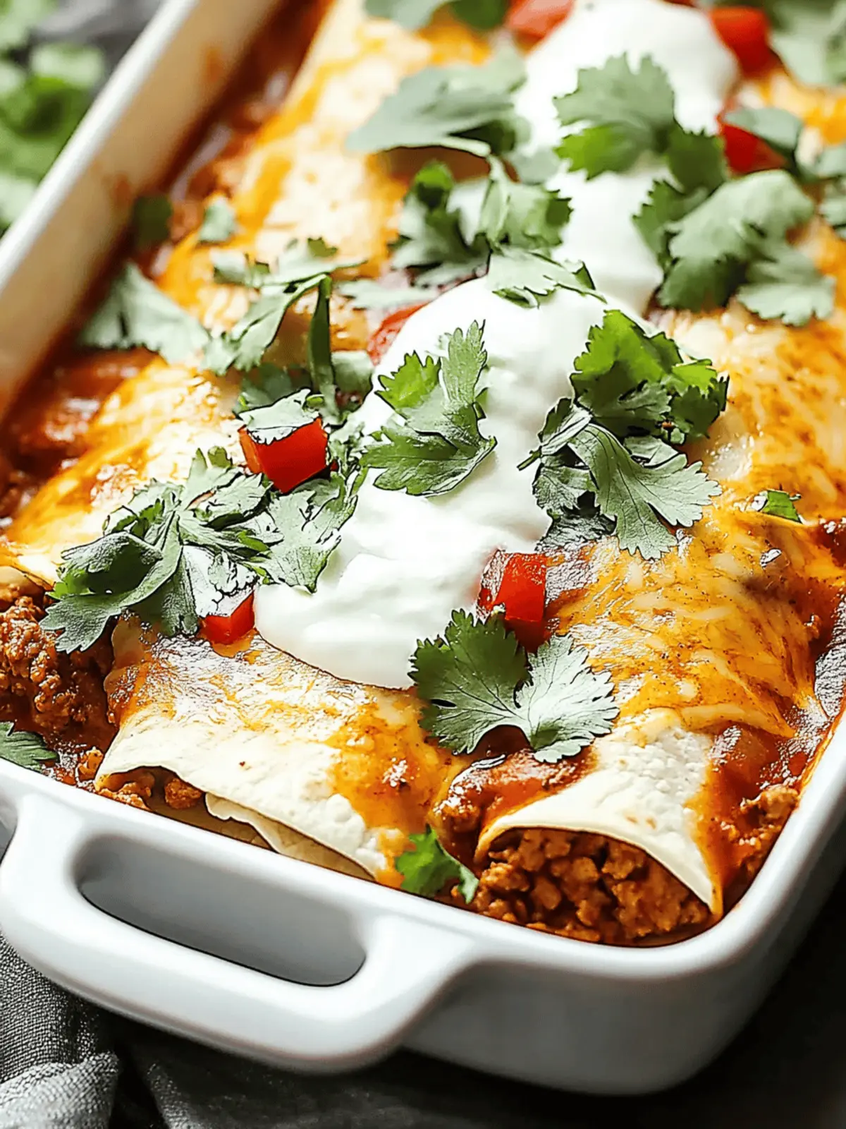 Easy Ground Beef Enchiladas That Will Wow Your Family Tonight