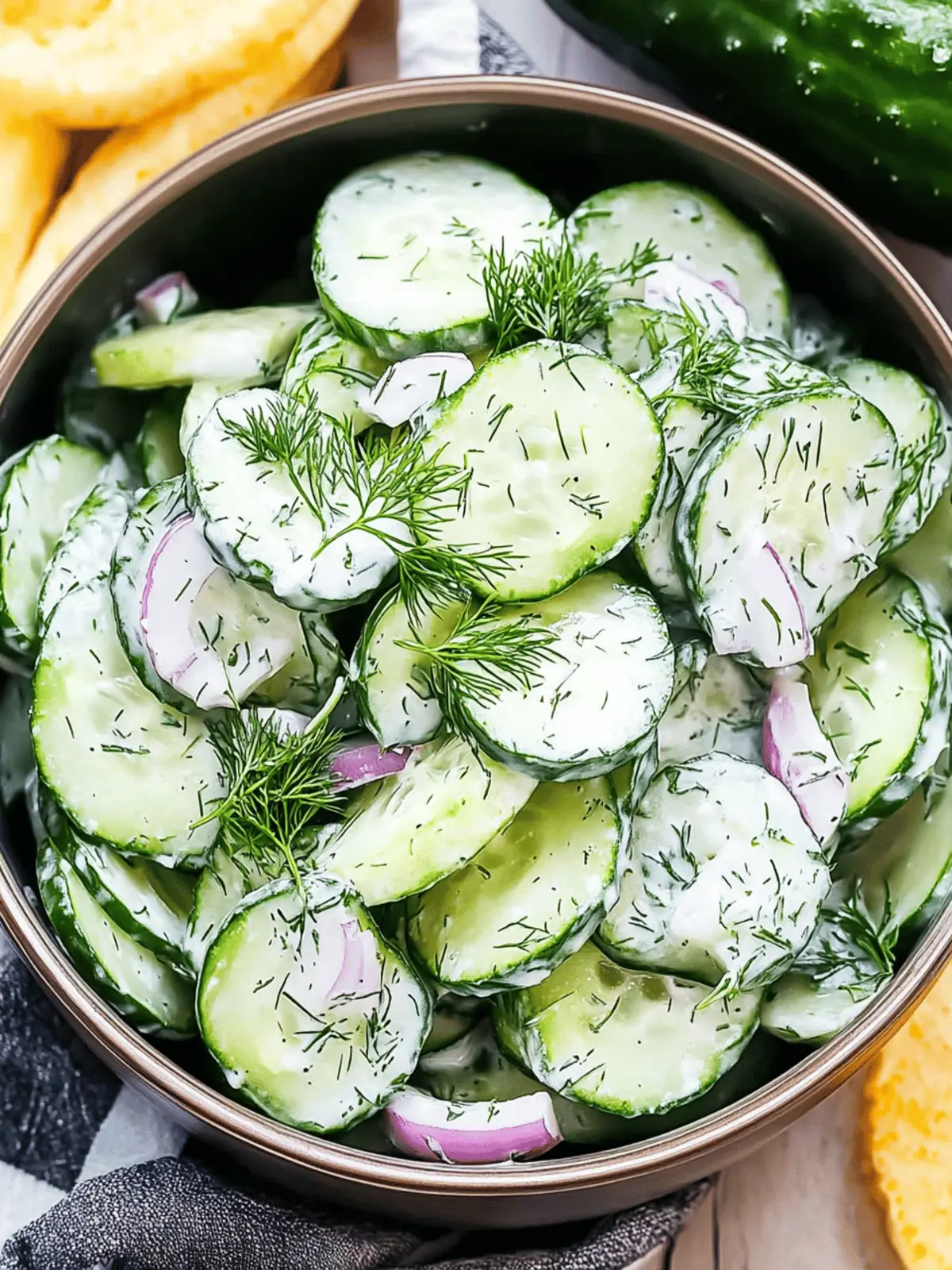 Cucumber Dill Salad That Will Refresh Your Summer Days