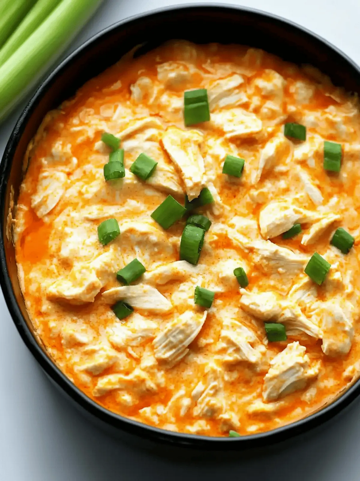 Stovetop Buffalo Chicken Dip