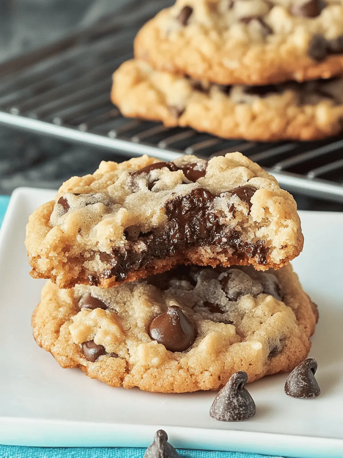 Thick and Chewy Chocolate Chip Cookies That Steal the Show