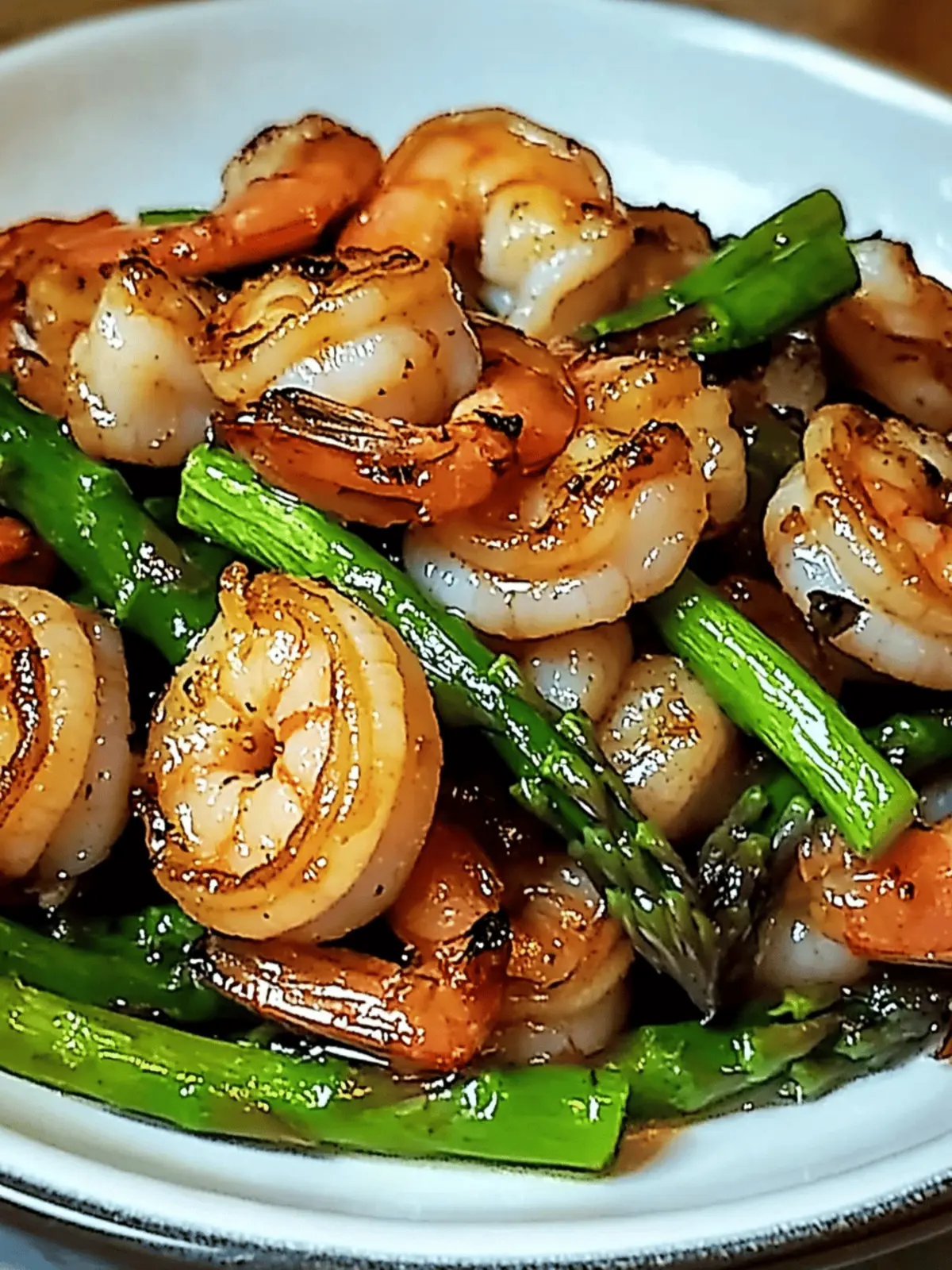 Shrimp and Asparagus Stir-Fry