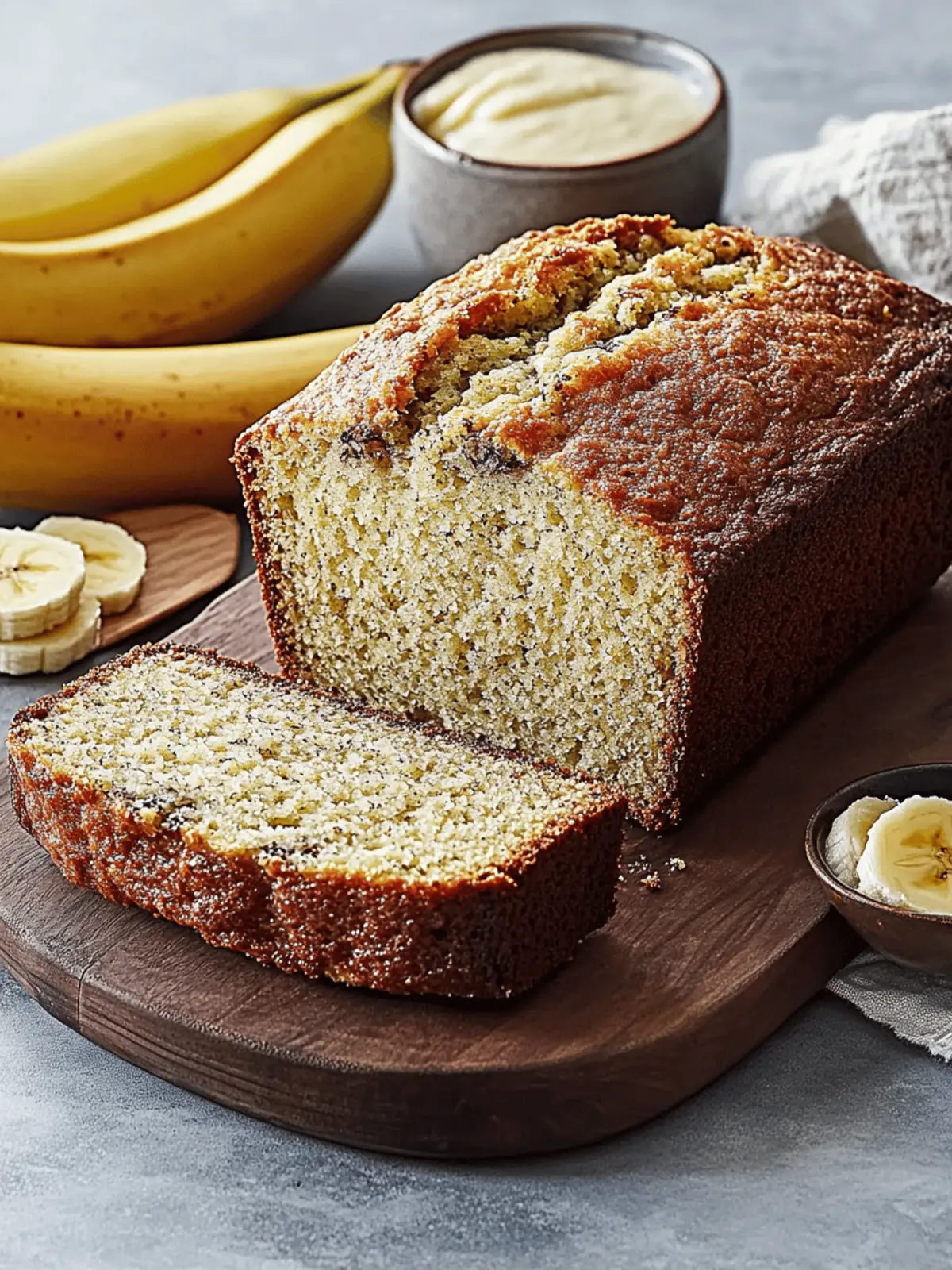 Moist Banana Bread