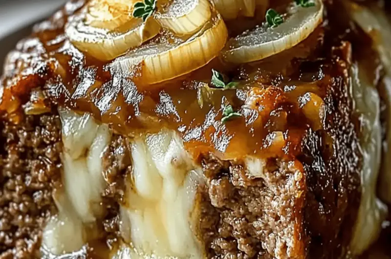 French Onion Meatloaf