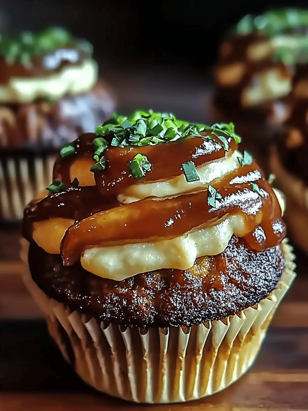Bacon Wrapped Meatloaf Cupcakes That Steal the Show