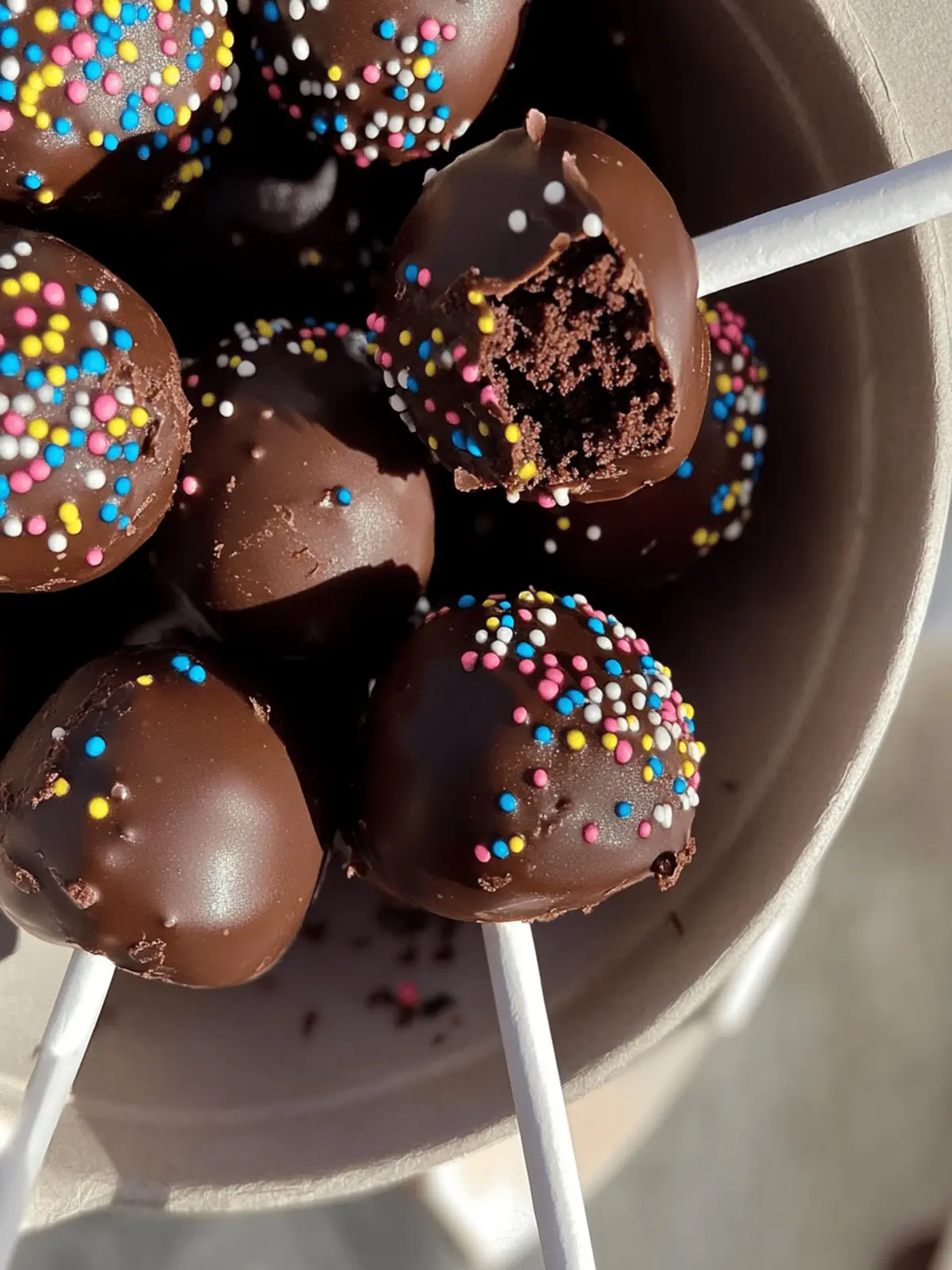 Chocolate Cake Pops
