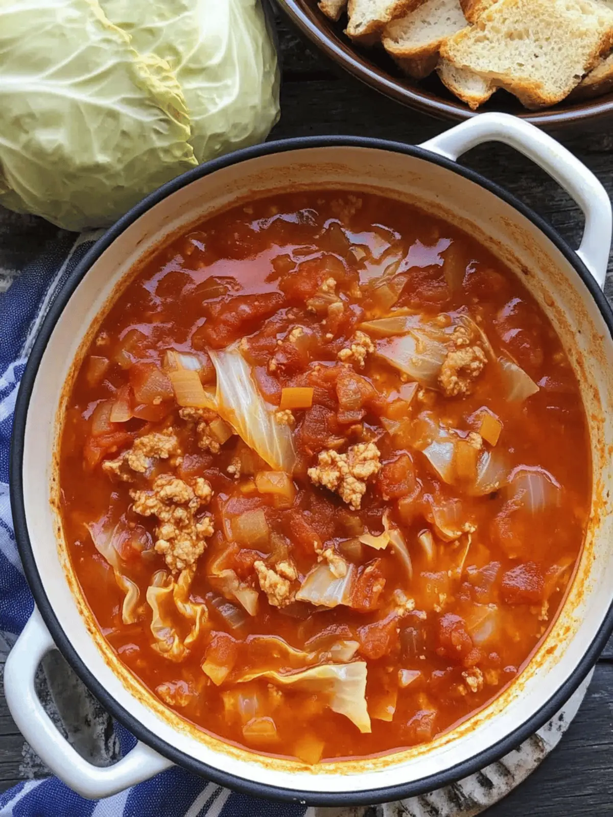 Cabbage Roll Soup