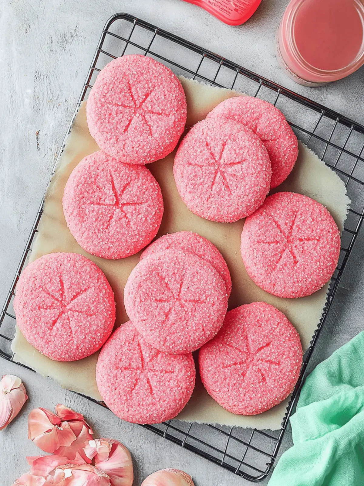 Mexican Pink Cookies