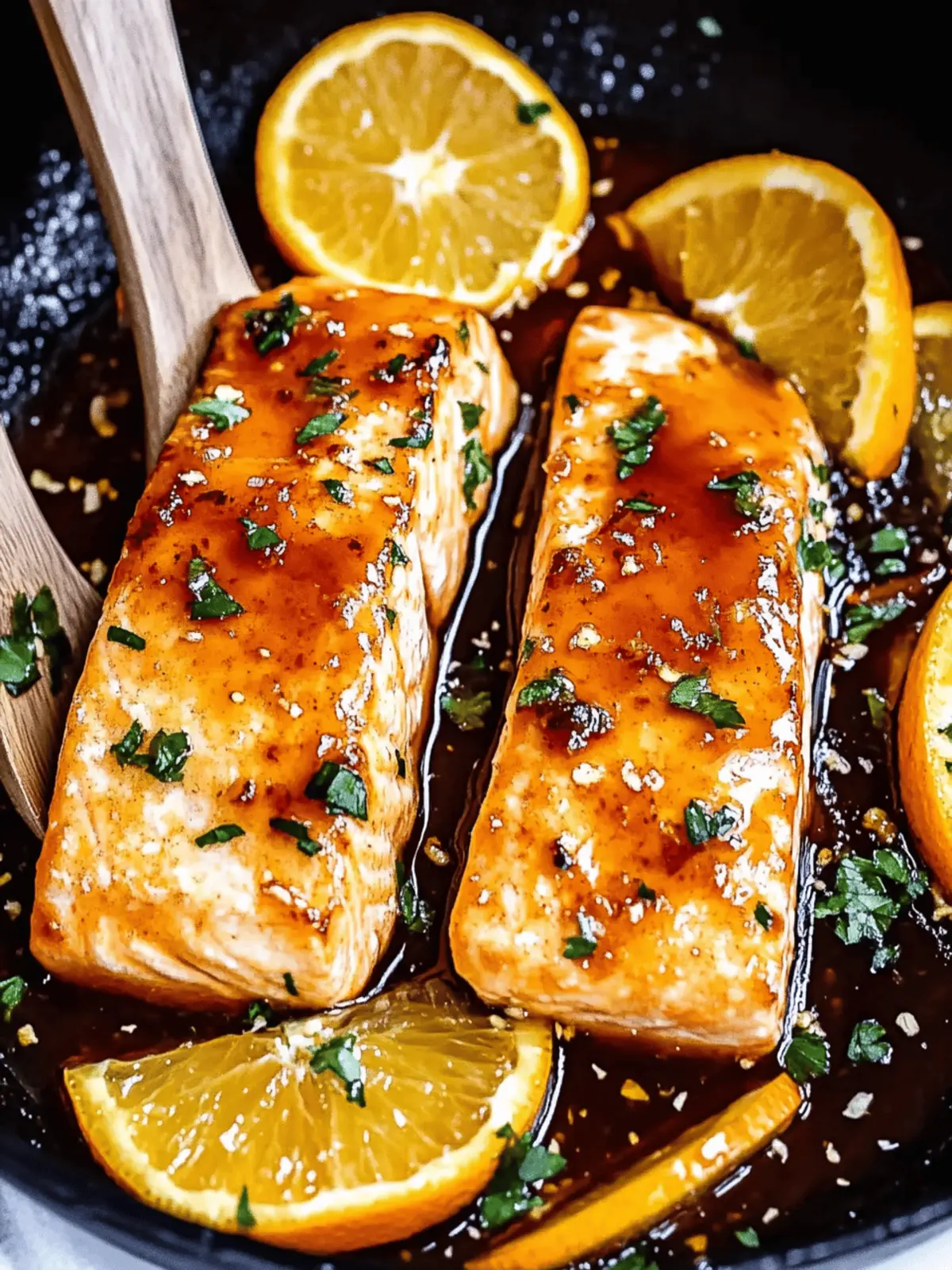 Orange Glazed Salmon