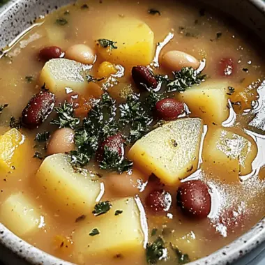 Potato and Bean Soup