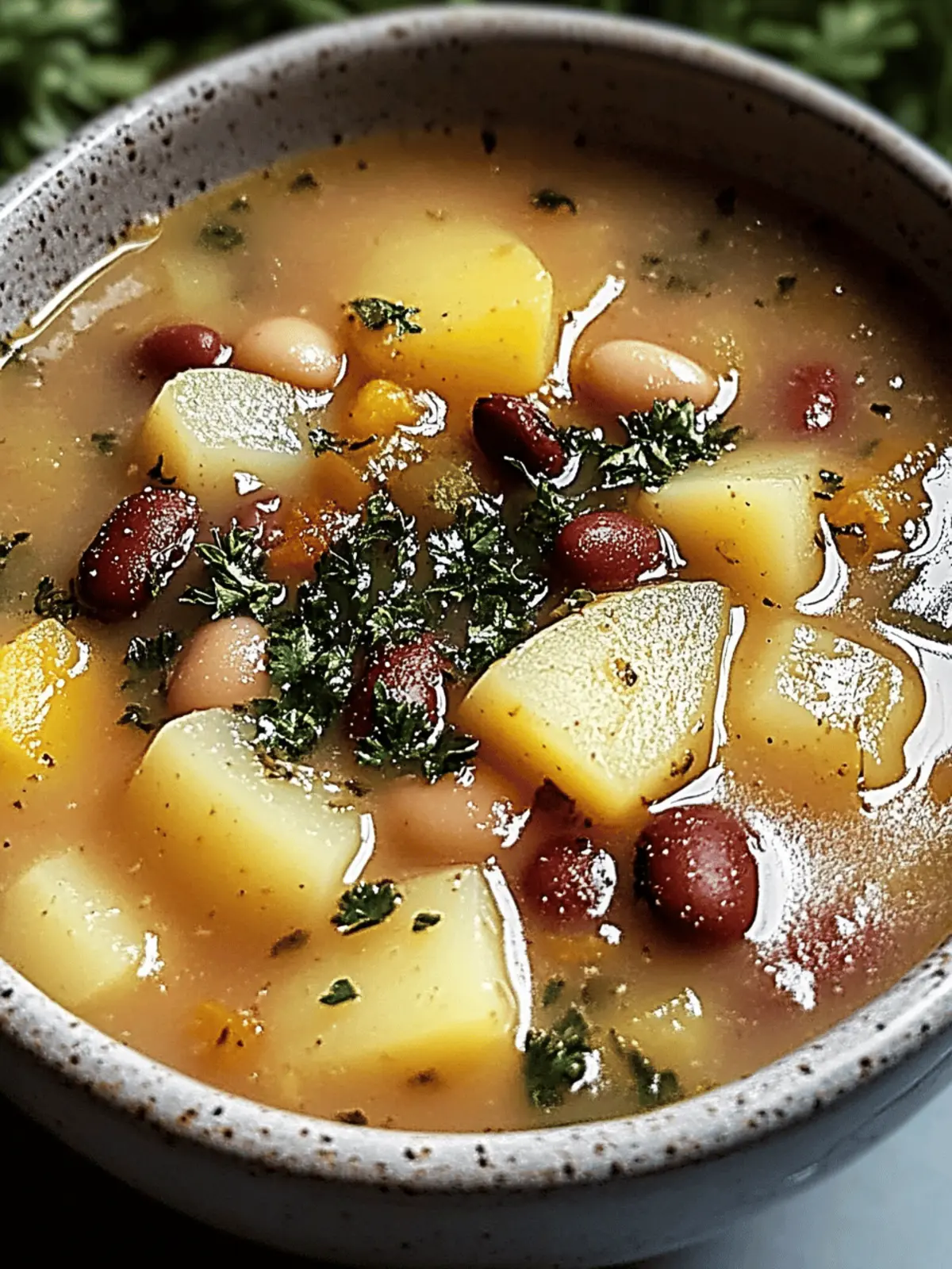 Potato and Bean Soup