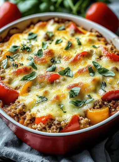 Stuffed Pepper Casserole