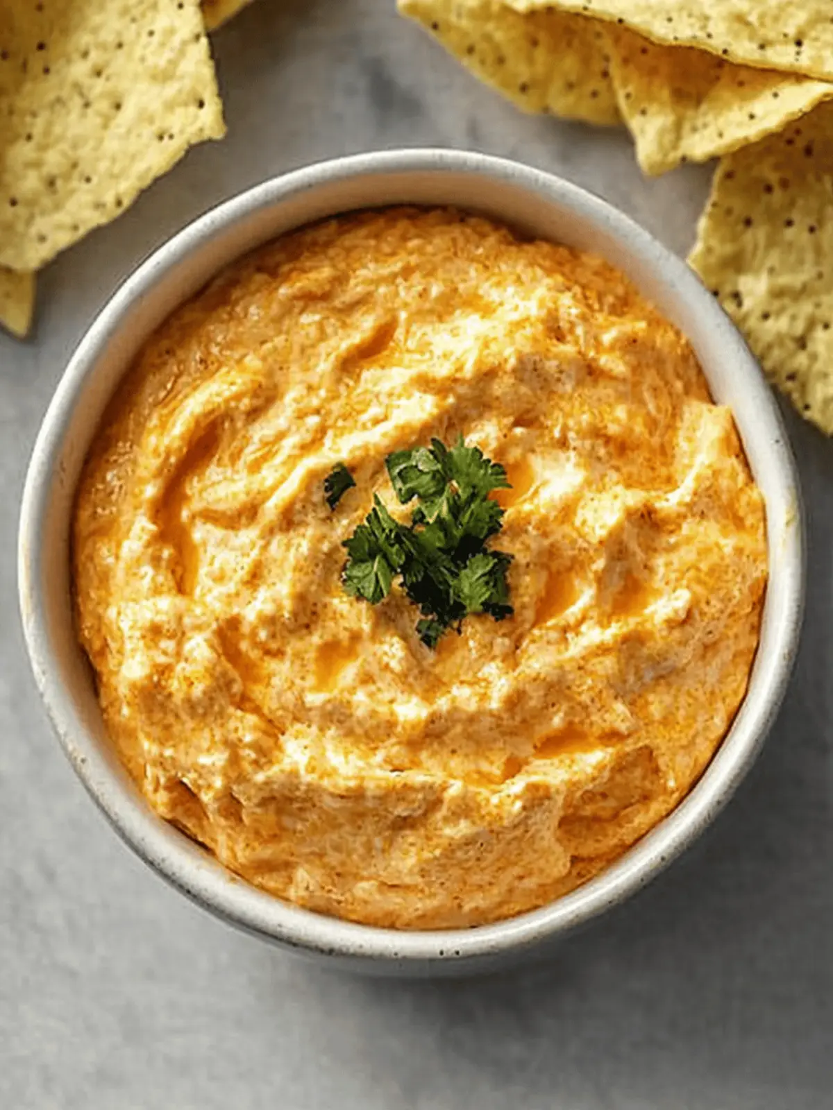 Healthy Buffalo Chicken Dip