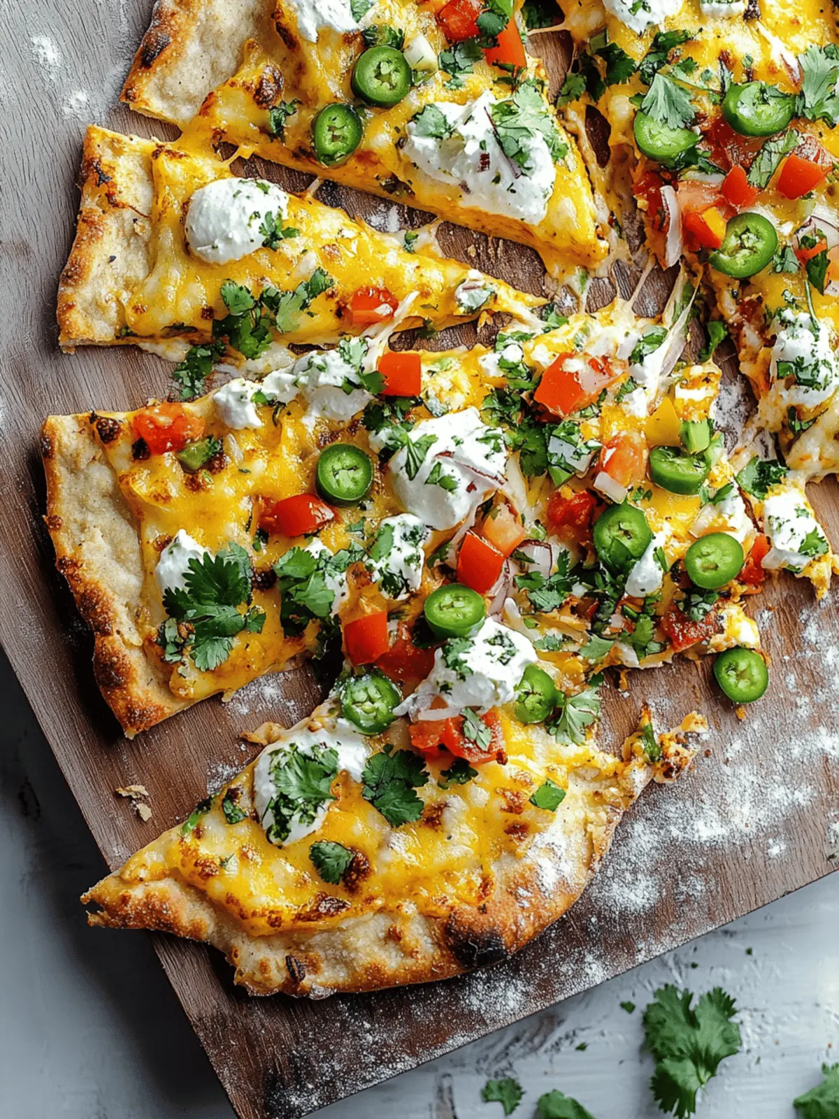 Mexican Flatbread Pizza
