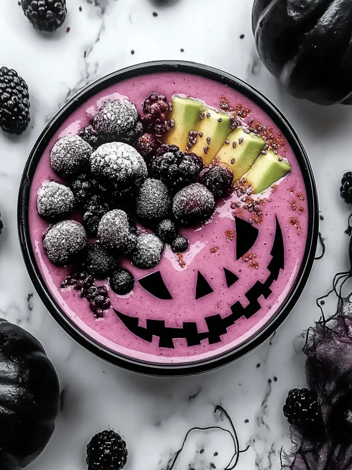 Halloween Smoothie Bowl