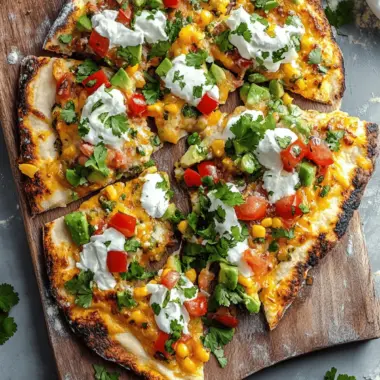 Mexican Flatbread Pizza