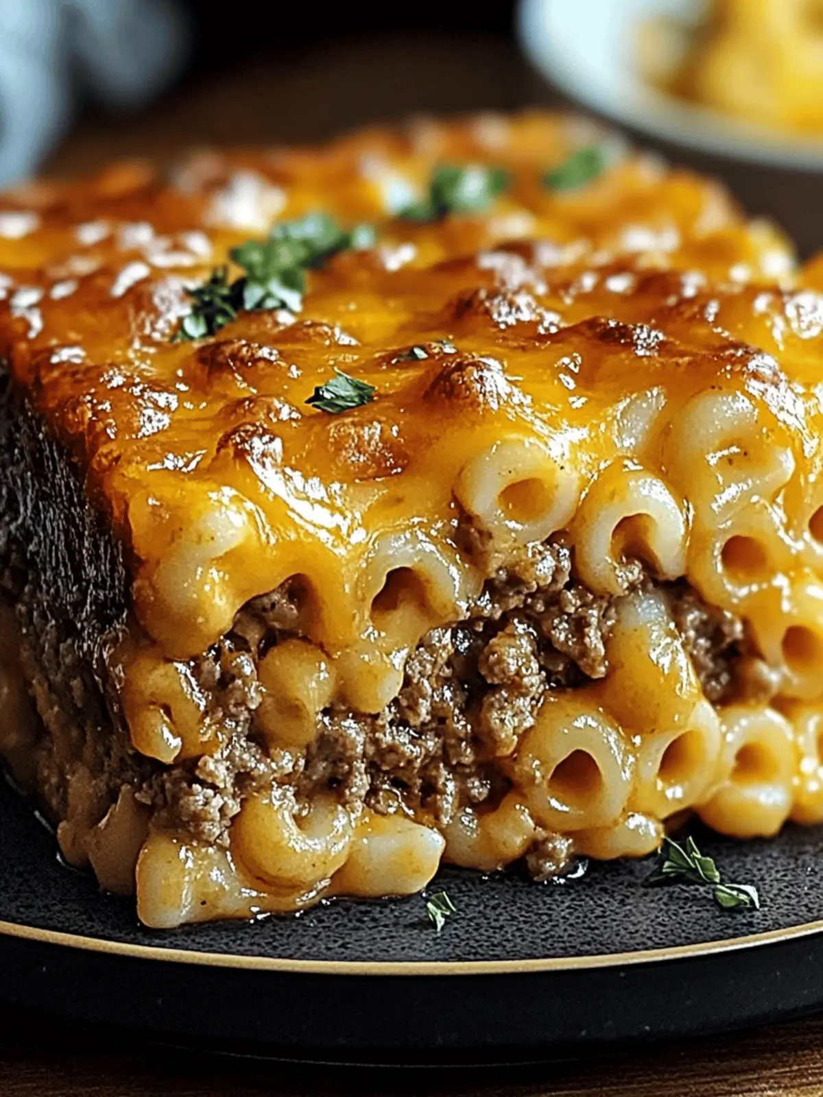 Mac and Cheese Meatloaf