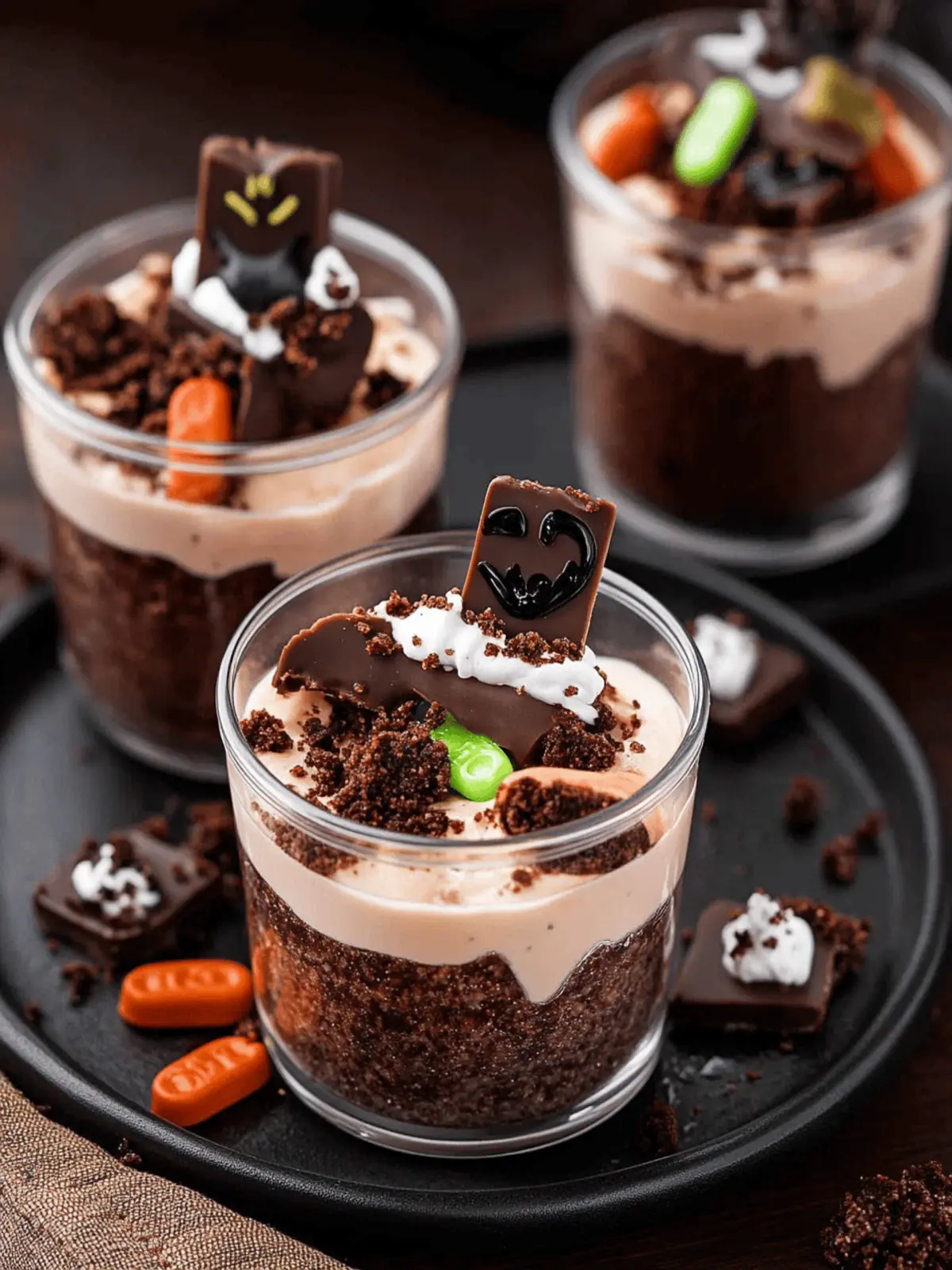 Brownie Dirt Pudding