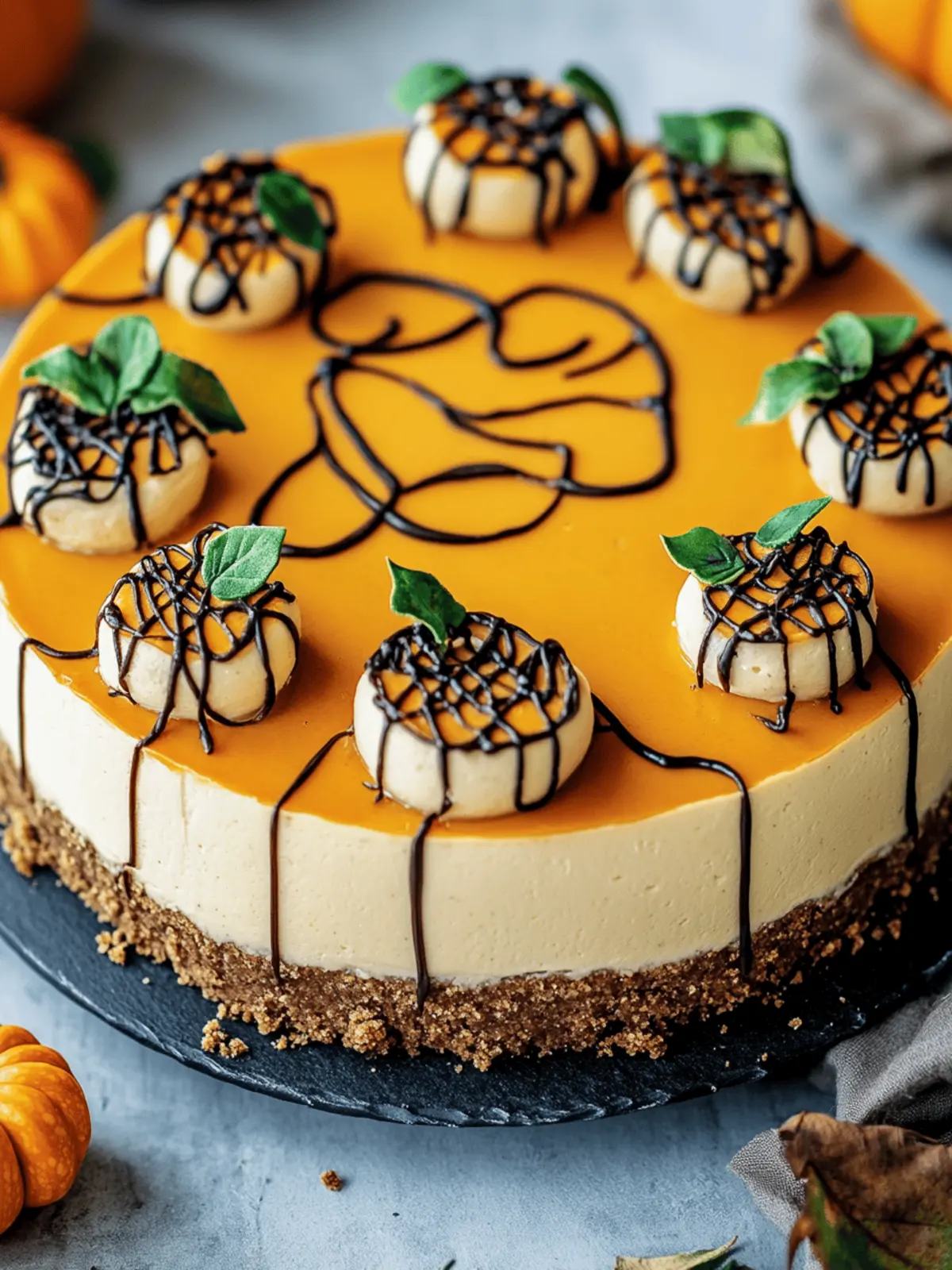 Pumpkin Patch Cheesecake