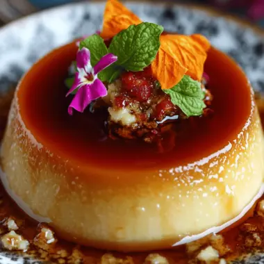 Mexican Independence Day Flan