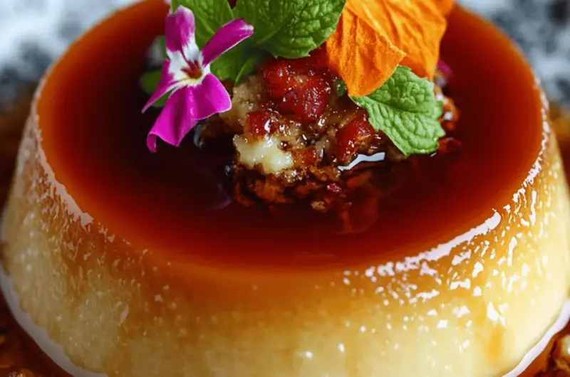 Mexican Independence Day Flan