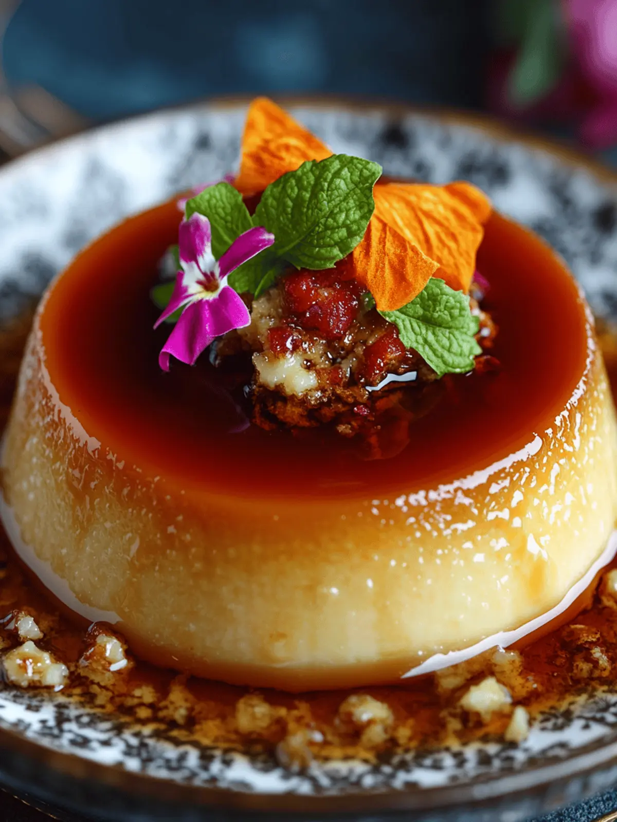 Mexican Independence Day Flan
