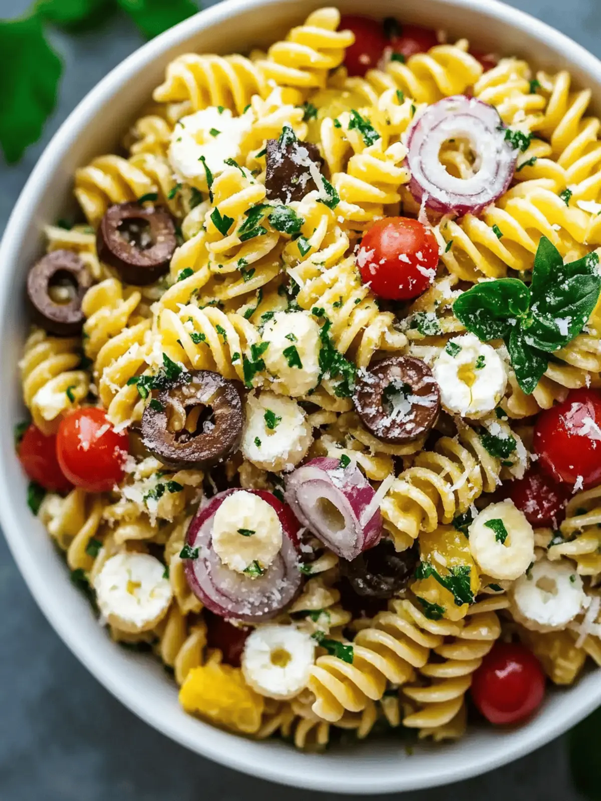 Mediterranean Pasta Salad