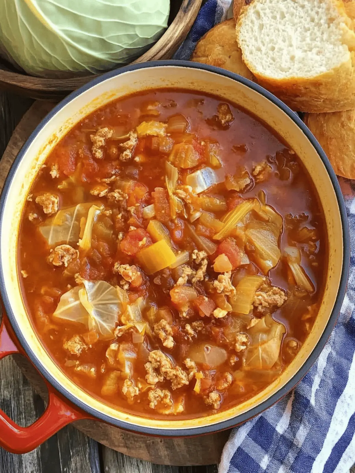 Cabbage Roll Soup