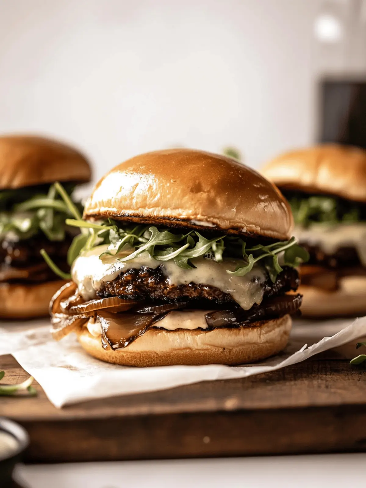 French Onion Soup Burger