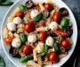 Delicious Halloween Caprese Pasta Salad in Just 20 Minutes