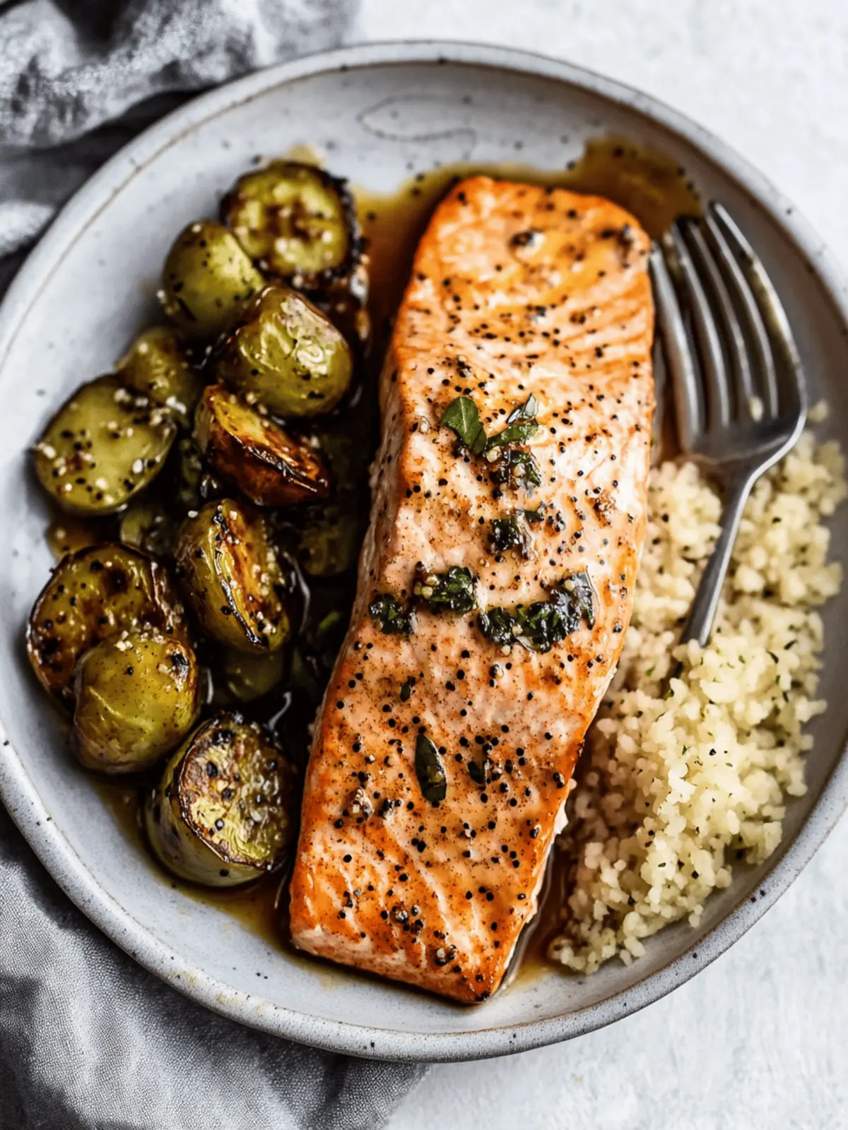 Maple Mustard Salmon