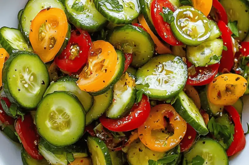 Zesty Cucumber Salad
