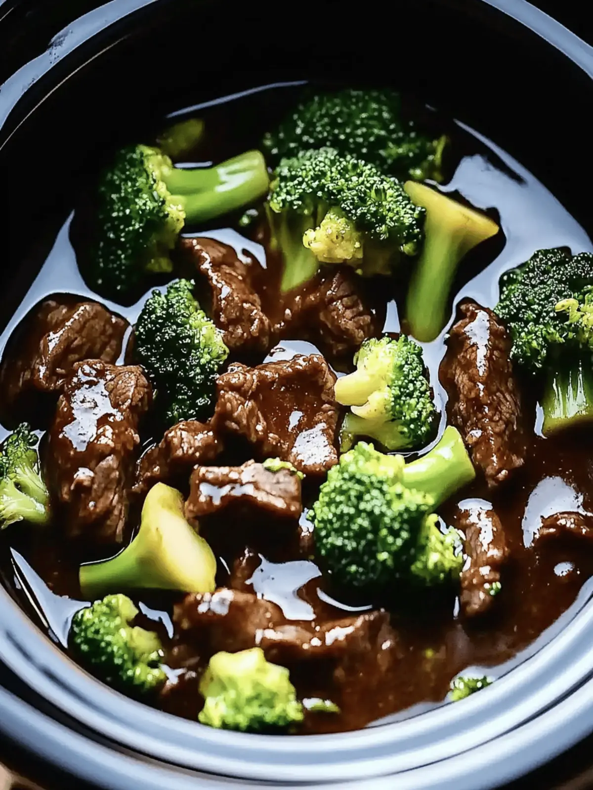 Crock Pot Beef and Broccoli