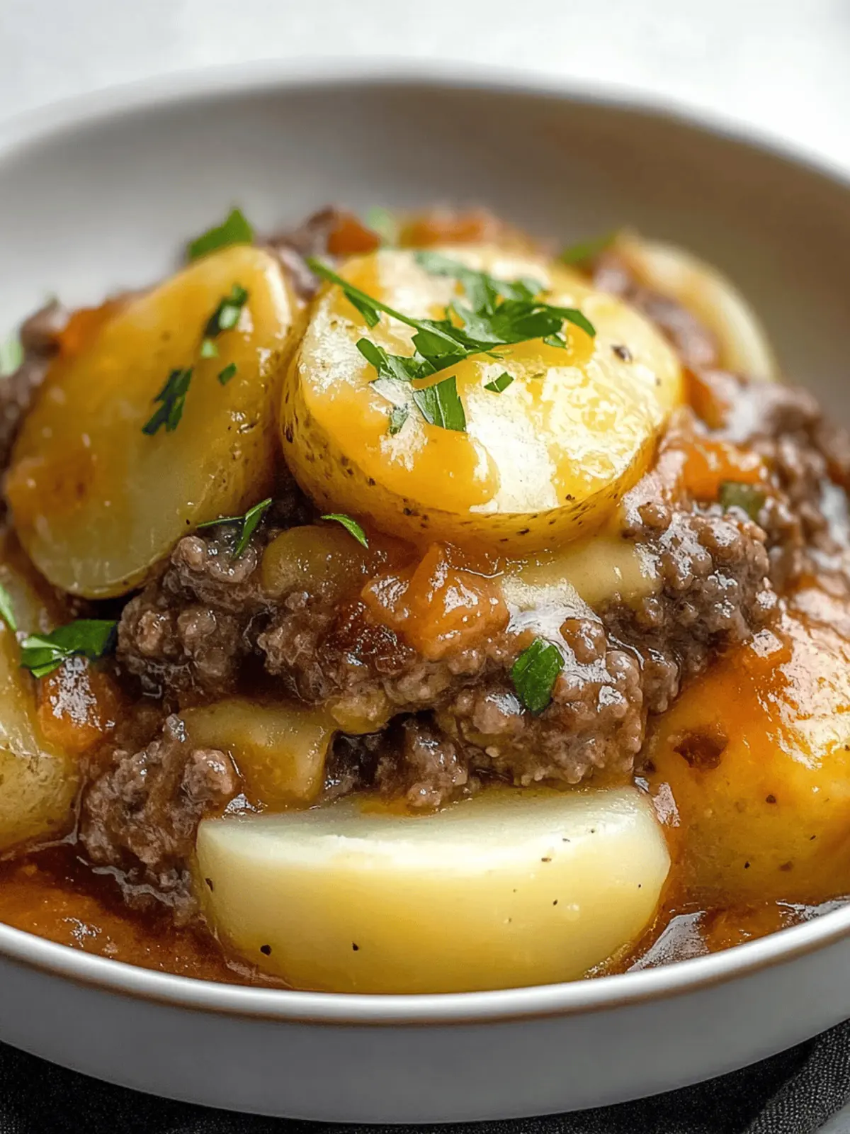 Crockpot Hamburger Potato