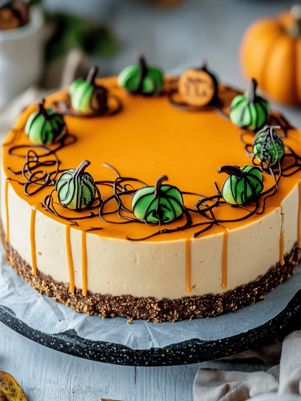 Pumpkin Patch Cheesecake