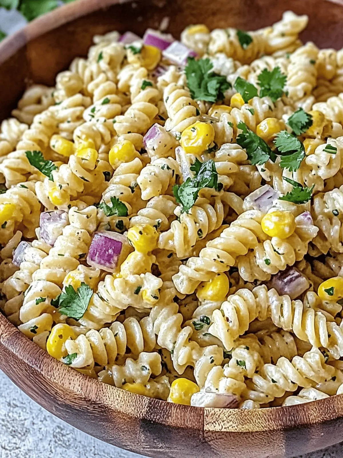 Elote Pasta Salad