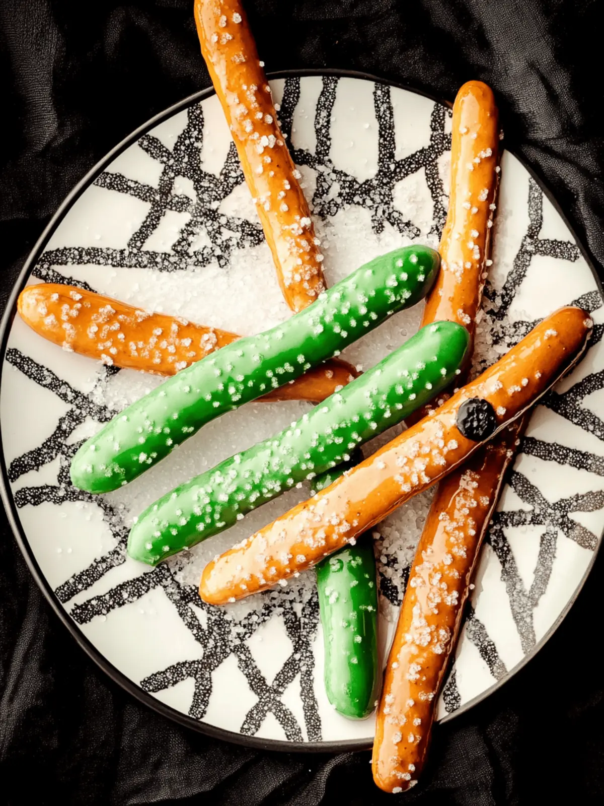 Witch Finger Pretzels