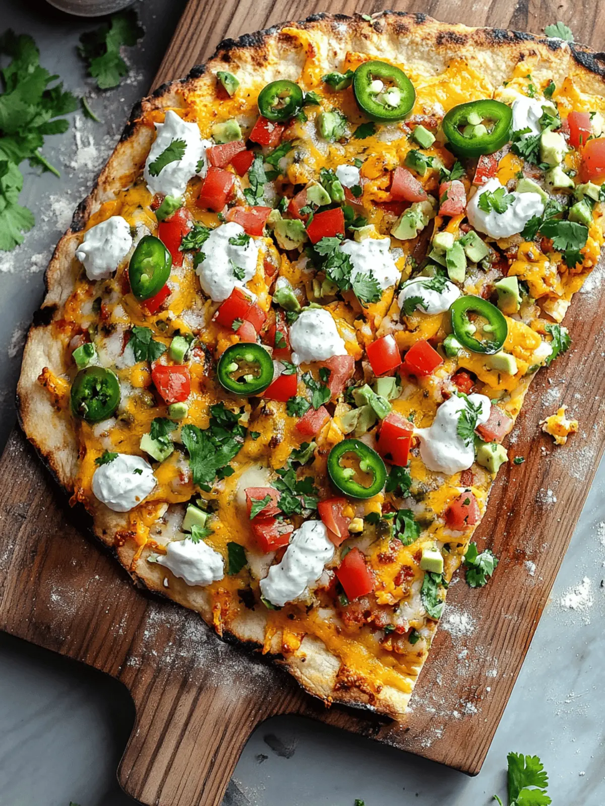 Mexican Flatbread Pizza