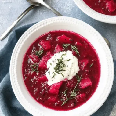 Crockpot Borscht