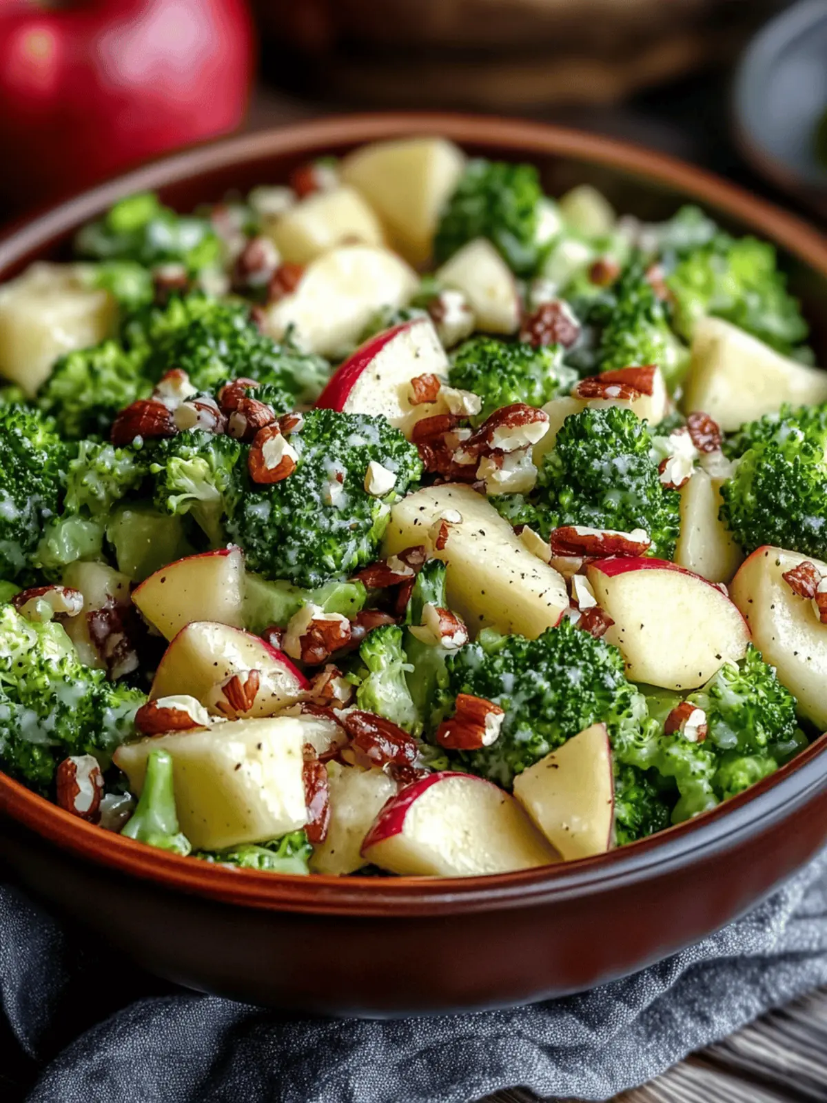 Honeycrisp Apple Broccoli Salad