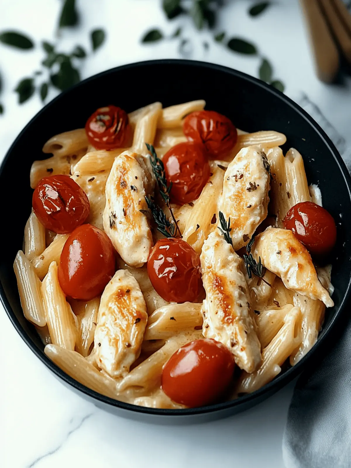 Chicken Mozzarella Pasta