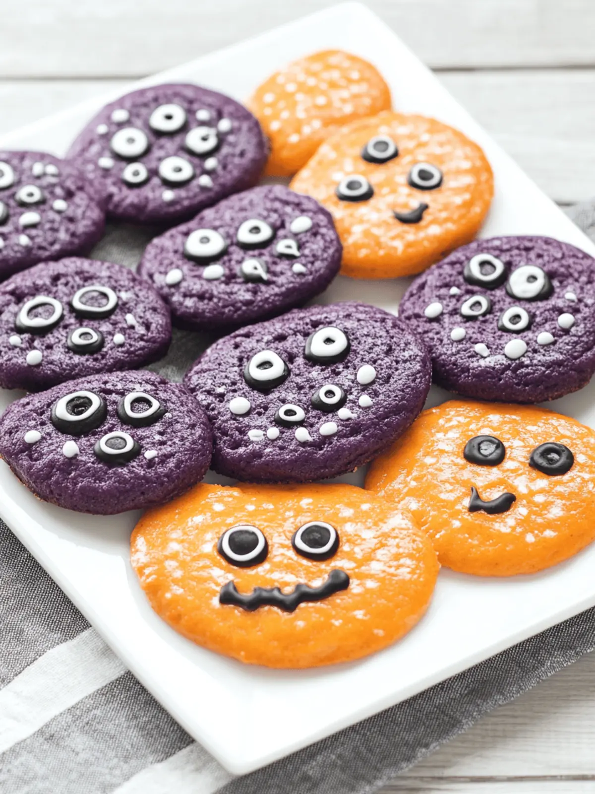 Halloween Pudding Cookies