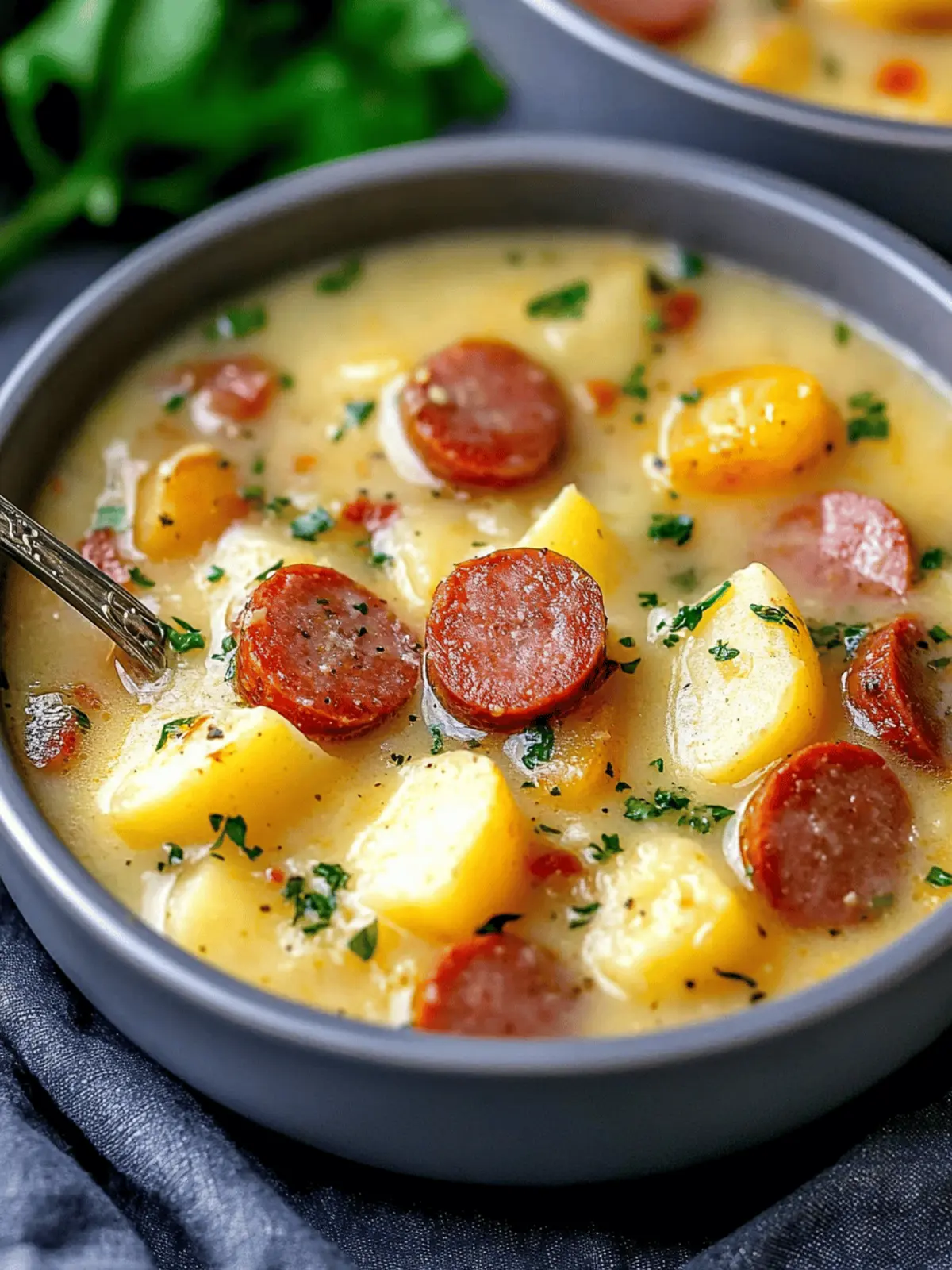 Kielbasa Potato Soup